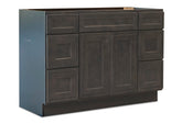 48" Vanity Ashton Grey (Without sink and countertop) Both side Drawer